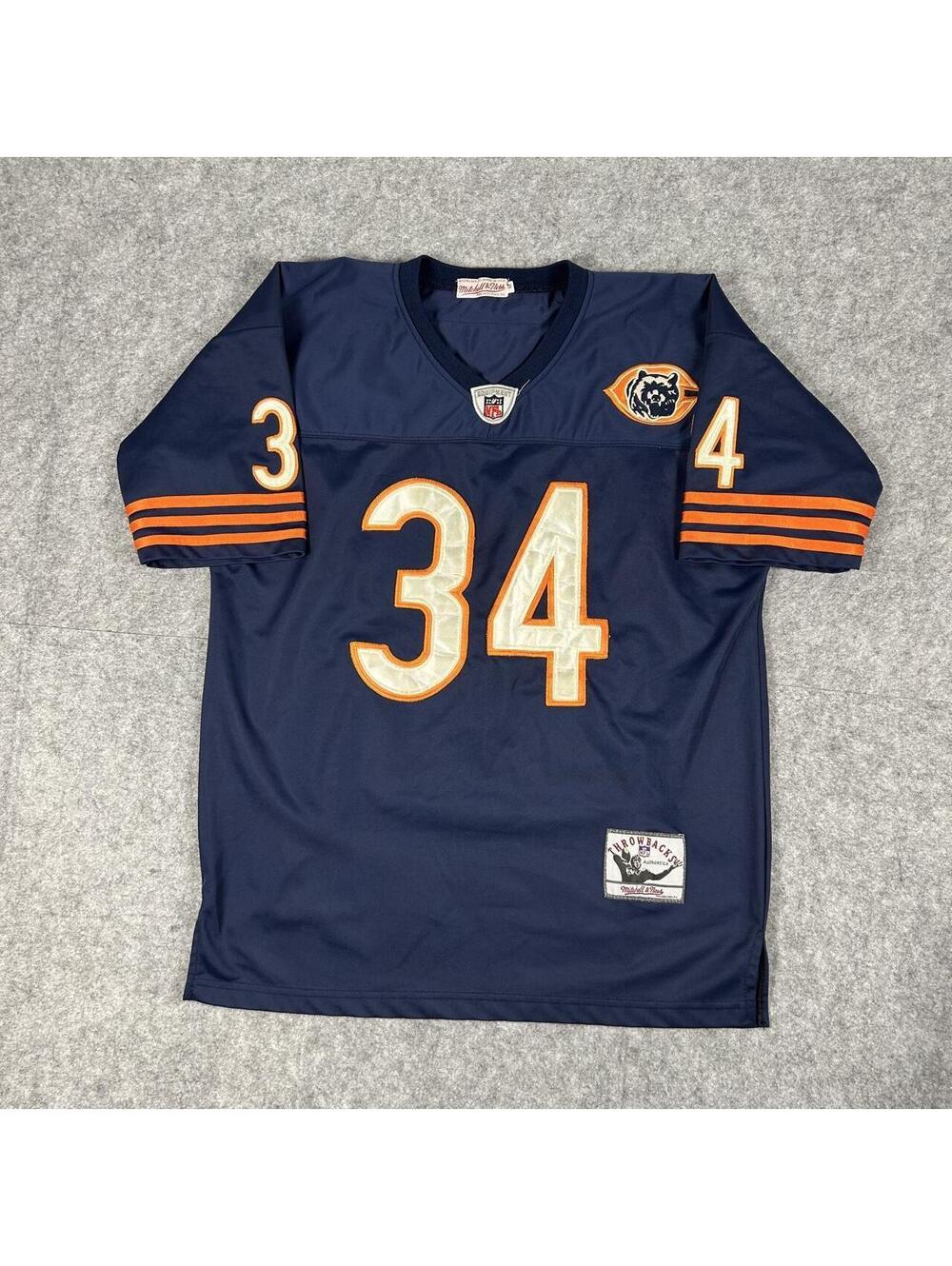 Walter Payton Mitchell & Ness Authentic Throwback Jersey Size XL